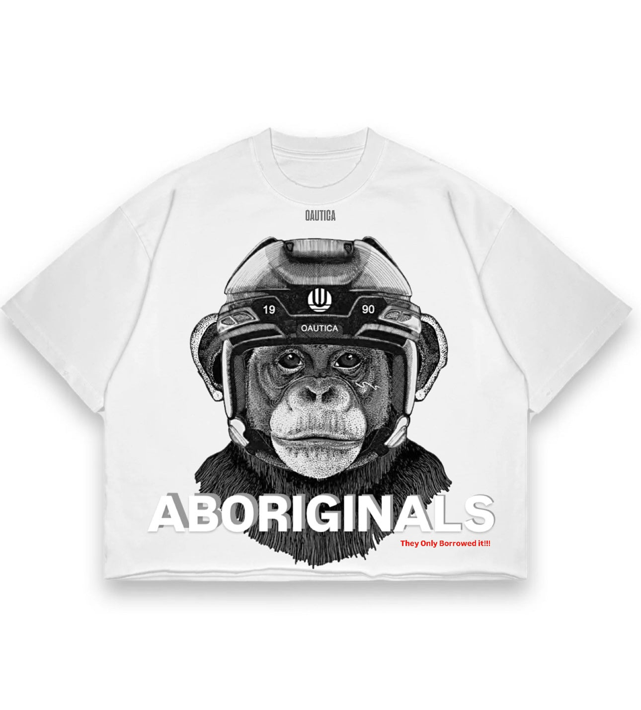 Oautica Crying Ape “White Oreo”
